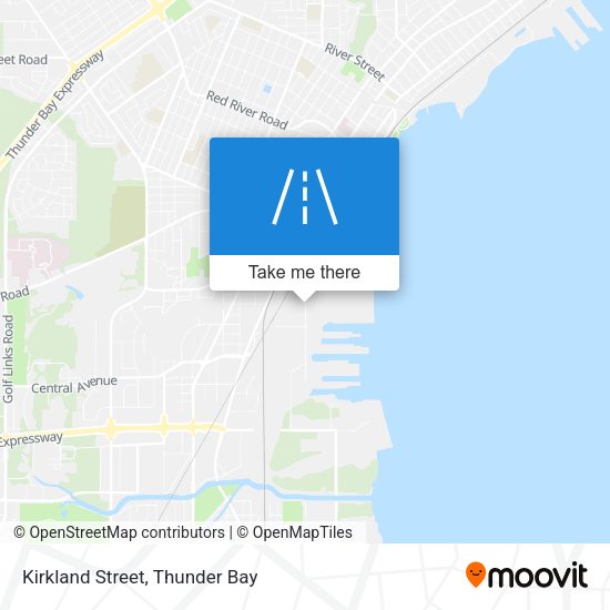 Kirkland Street map