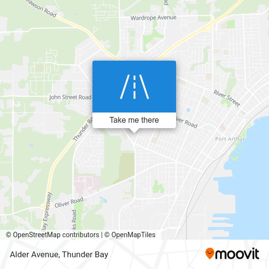 Alder Avenue plan