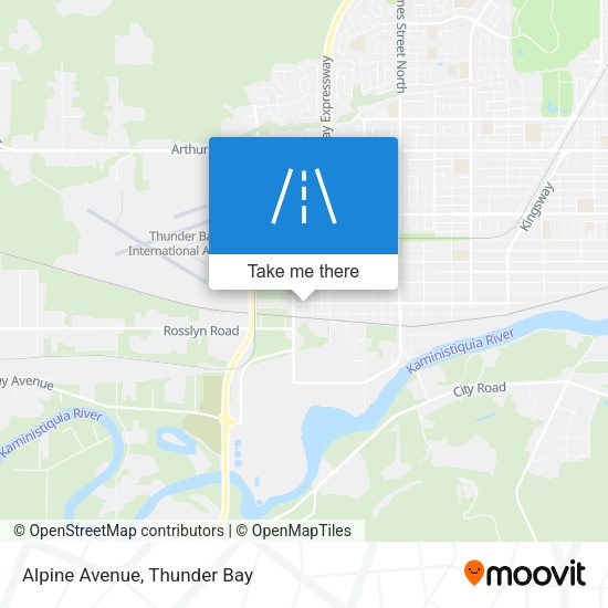 Alpine Avenue plan