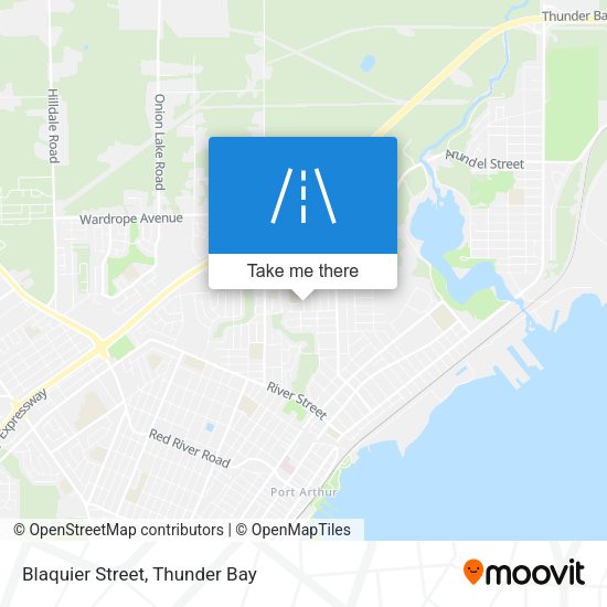 Blaquier Street map