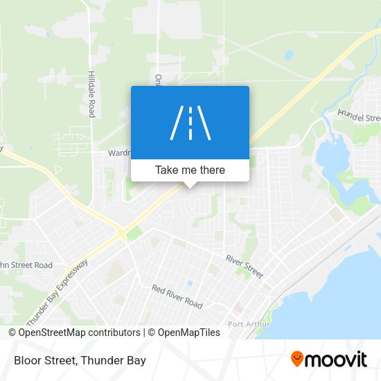 Bloor Street plan