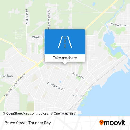 Bruce Street plan