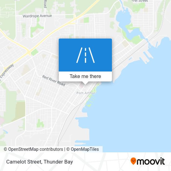 Camelot Street map