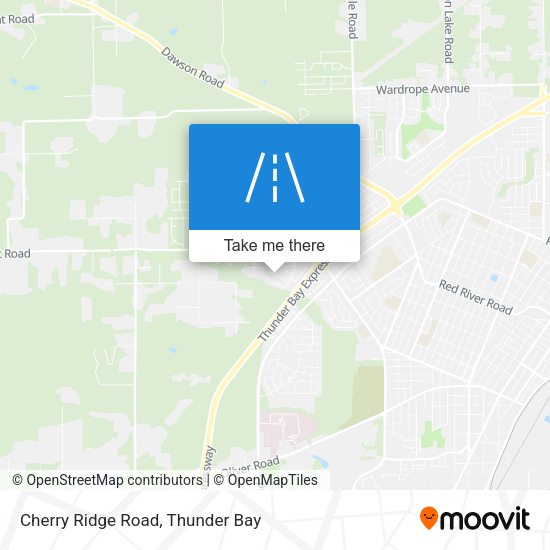 Cherry Ridge Road plan
