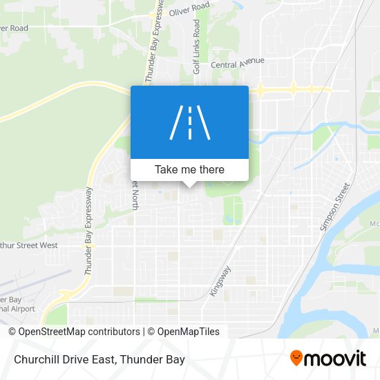 Churchill Drive East plan