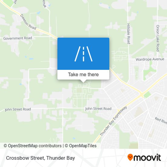 Crossbow Street map