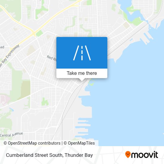 Cumberland Street South map