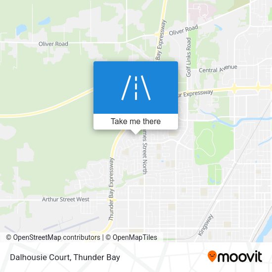 Dalhousie Court map