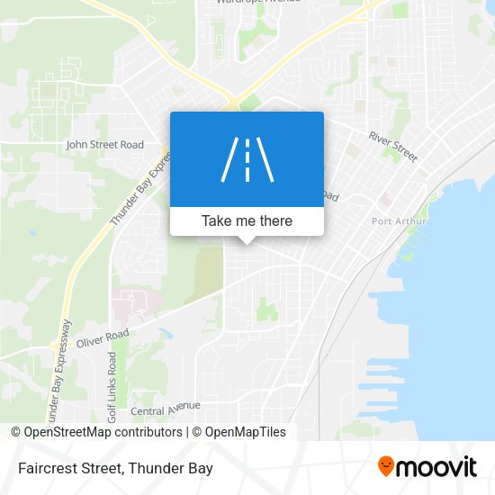 Faircrest Street plan