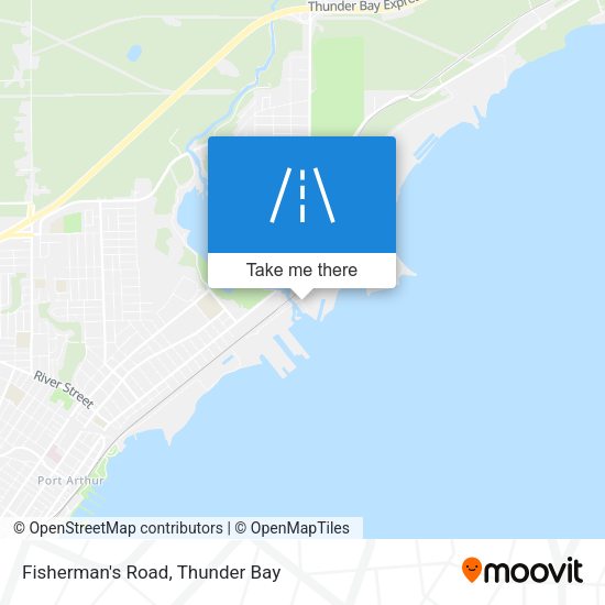 Fisherman's Road map