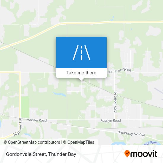 Gordonvale Street map
