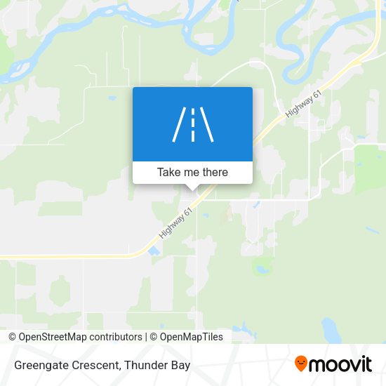 Greengate Crescent map