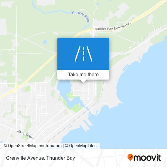 Grenville Avenue map