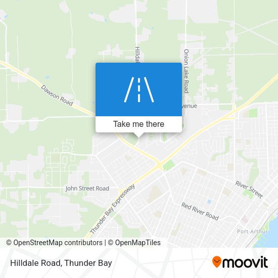 Hilldale Road plan