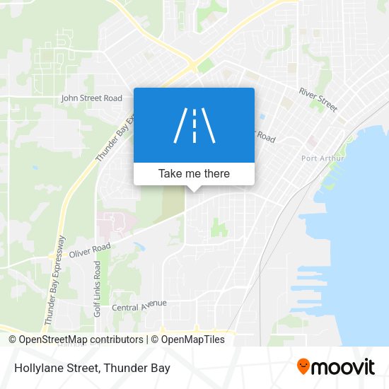 Hollylane Street map