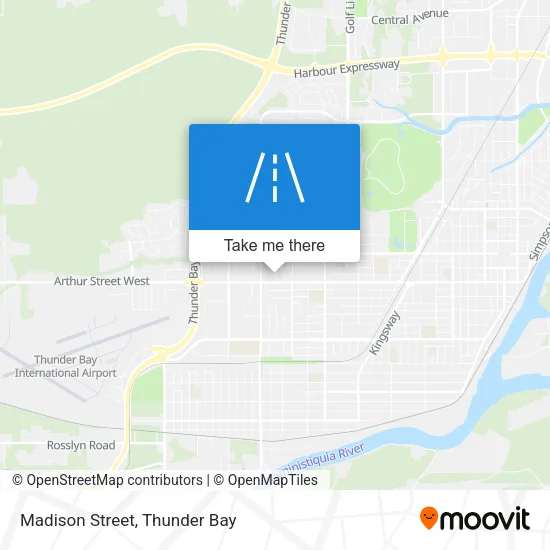 Madison Street map