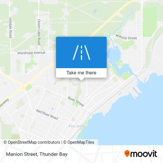 Manion Street map