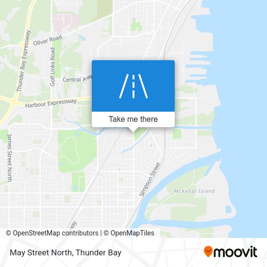 May Street North map