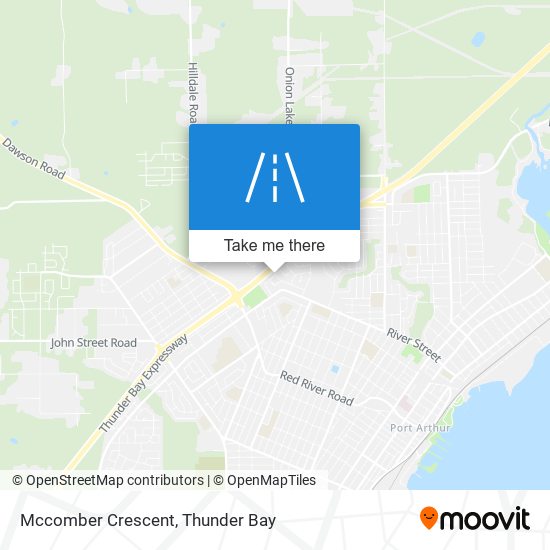 Mccomber Crescent map