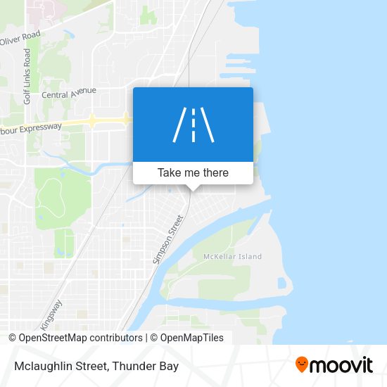 Mclaughlin Street map