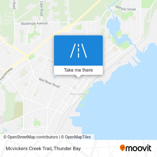 Mcvickers Creek Trail plan