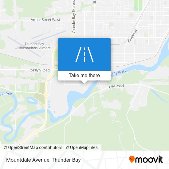 Mountdale Avenue map