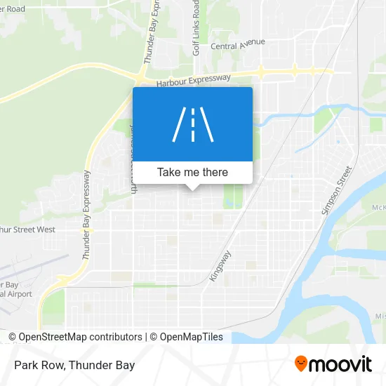 Park Row map
