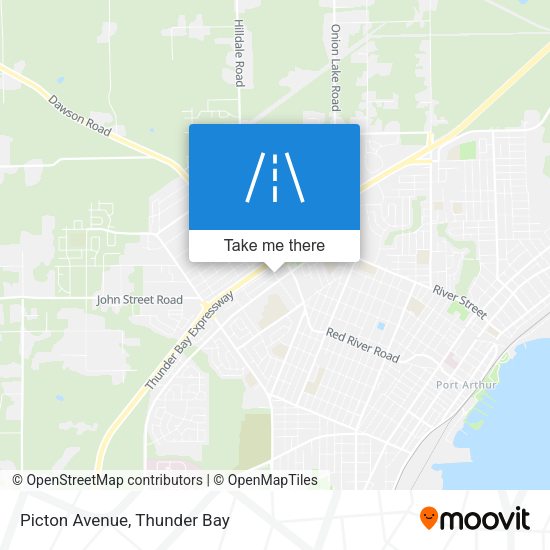 Picton Avenue plan