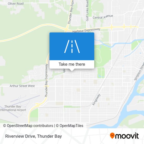 Riverview Drive map