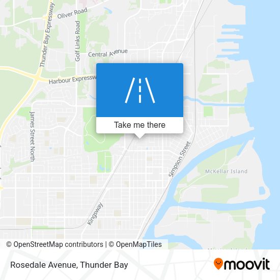 Rosedale Avenue plan