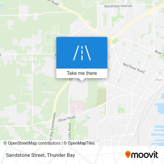 Sandstone Street map