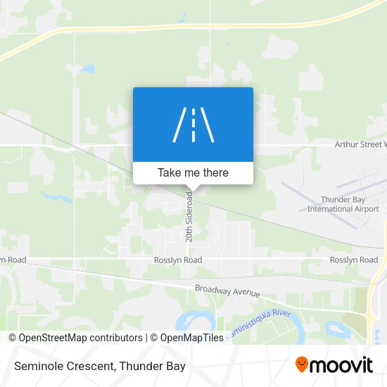 Seminole Crescent map