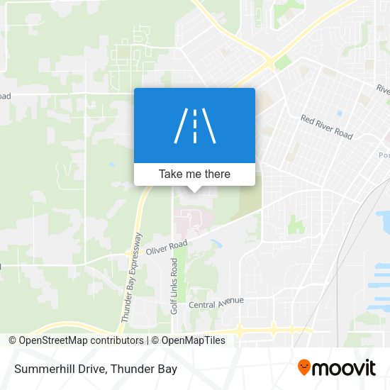 Summerhill Drive map