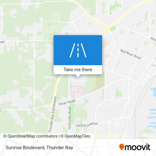 Sunrise Boulevard plan