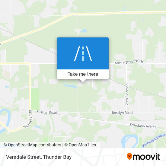 Veradale Street plan