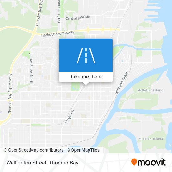 Wellington Street map