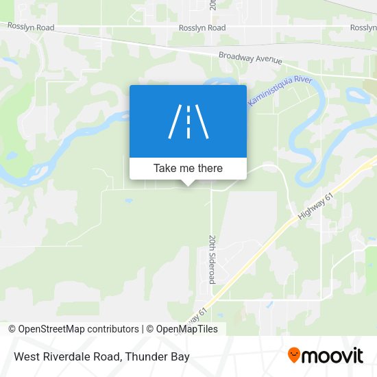 West Riverdale Road plan