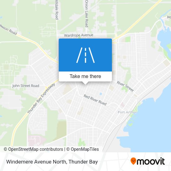 Windemere Avenue North plan