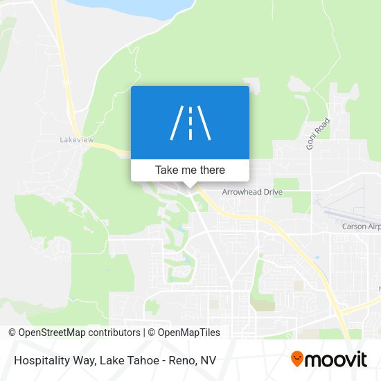 Mapa de Hospitality Way