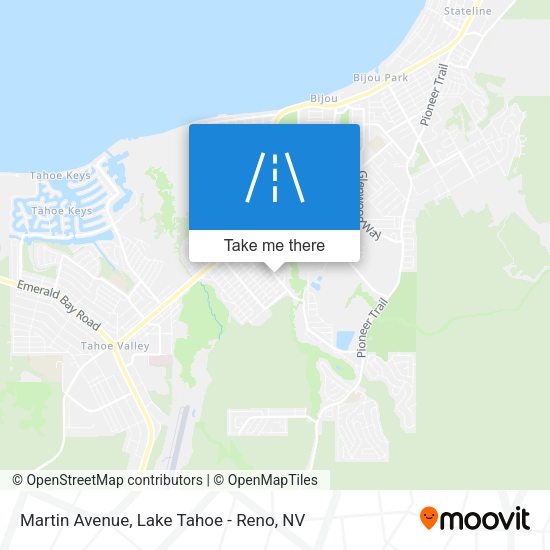 Mapa de Martin Avenue