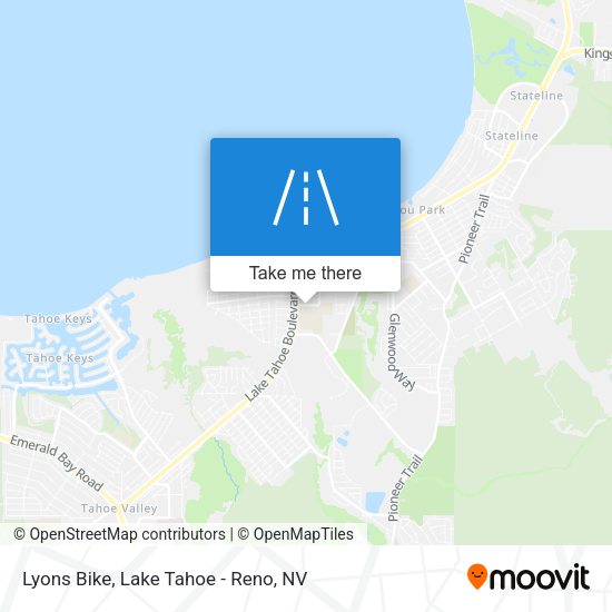 Lyons Bike map