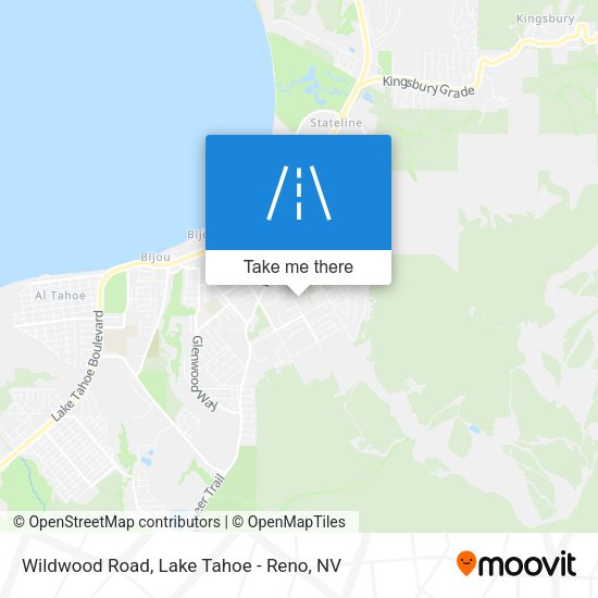 Wildwood Road map