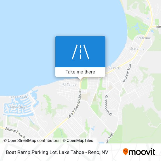 Mapa de Boat Ramp Parking Lot