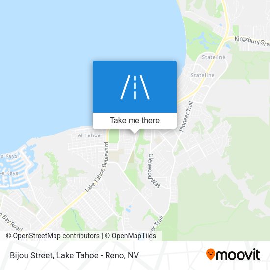 Bijou Street map