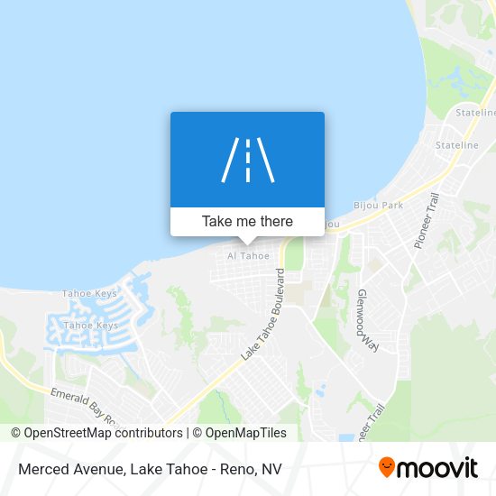 Merced Avenue map