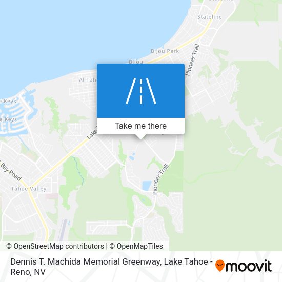 Dennis T. Machida Memorial Greenway map