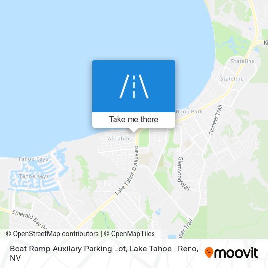 Boat Ramp Auxilary Parking Lot map