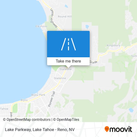 Lake Parkway map