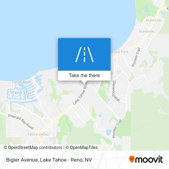 Bigler Avenue map