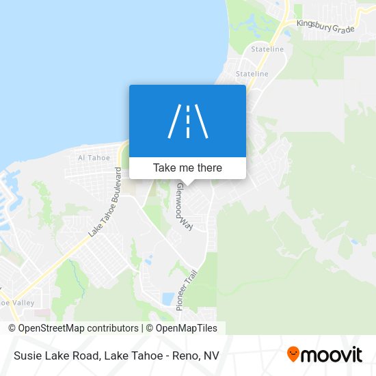 Mapa de Susie Lake Road